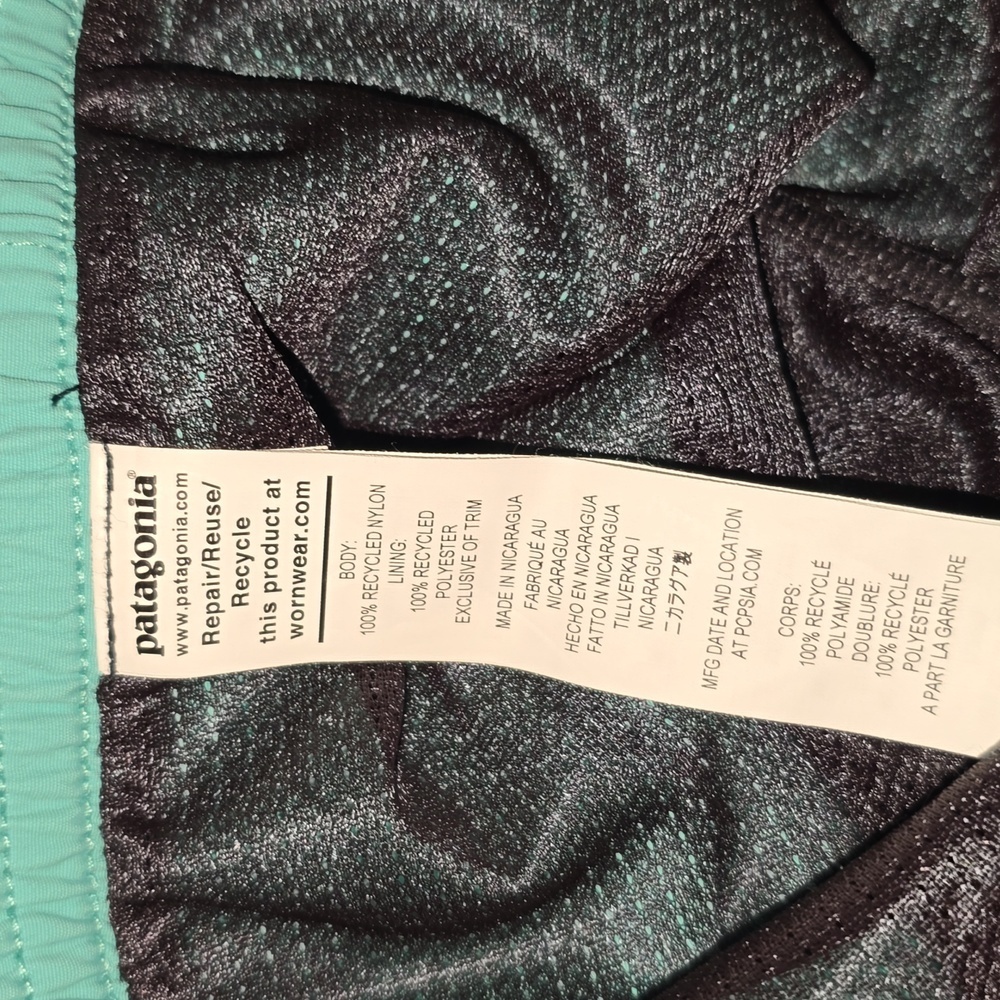 Patagonia Men's Baggies 5" Swim Shorts Fresh Teal Size XXL NWT - Picture 10 of 13